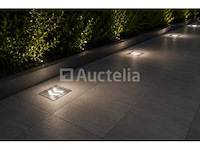 6 x led trapverlichting 3w - 6400k koud wit – ip54 – oniks - afbeelding 1 van  5