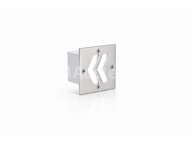 6 x led trapverlichting 3w - 6400k koud wit – ip54 – oniks - afbeelding 2 van  5