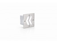 6 x led trapverlichting 3w - 6400k koud wit – ip54 – oniks - afbeelding 2 van  5