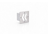 6 x led trapverlichting 3w - 6400k koud wit – ip54 – oniks - afbeelding 2 van  5