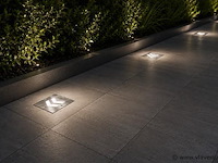 6 x led trapverlichting 3w - 6400k koud wit – ip54 – oniks - afbeelding 1 van  5