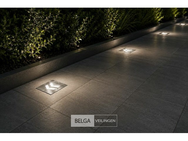 6 x led trapverlichting 3w - 6400k koud wit – ip54 – oniks - afbeelding 2 van  6