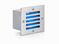 6 x led trapverlichting 3w - blauw – ip54 – akik - afbeelding 3 van  6