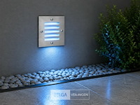 6 x led trapverlichting 3w - blauw – ip54 – akik - afbeelding 4 van  6