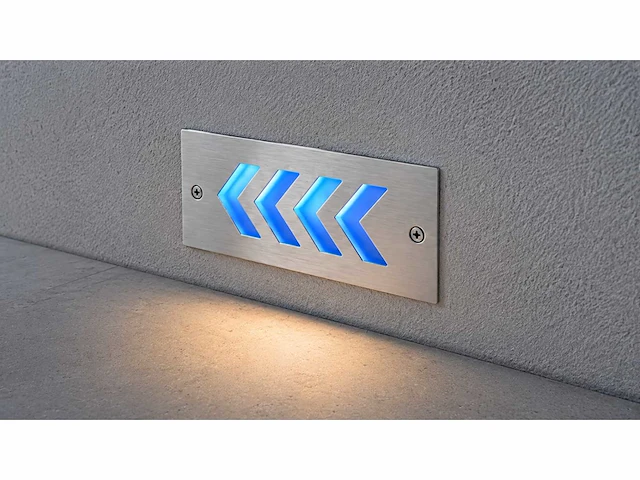 6 x led trapverlichting 3w - blauw – ip54 – beril - afbeelding 3 van  5