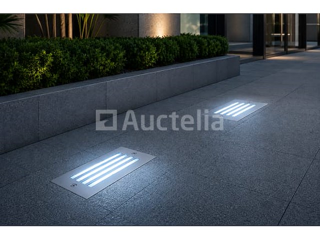 6 x led trapverlichting 3w - blauw – ip54 – oltu - afbeelding 2 van  5