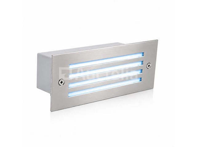 6 x led trapverlichting 3w - blauw – ip54 – oltu - afbeelding 4 van  5