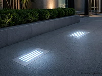 6 x led trapverlichting 3w - blauw – ip54 – oltu - afbeelding 1 van  5