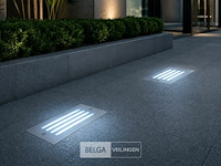 6 x led trapverlichting 3w - blauw – ip54 – oltu - afbeelding 1 van  6
