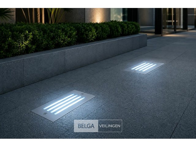 6 x led trapverlichting 3w - blauw – ip54 – oltu - afbeelding 2 van  6