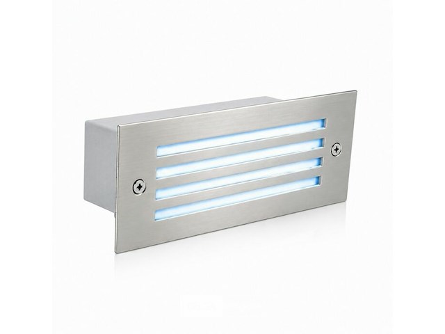 6 x led trapverlichting 3w - blauw – ip54 – oltu - afbeelding 3 van  6