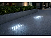 6 x led trapverlichting 3w - blauw – ip54 – oltu - afbeelding 1 van  5
