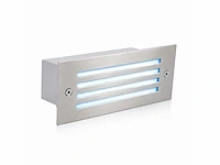 6 x led trapverlichting 3w - blauw – ip54 – oltu - afbeelding 2 van  5