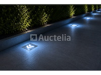 6 x led trapverlichting 3w - blauw – ip54 – oniks - afbeelding 4 van  5