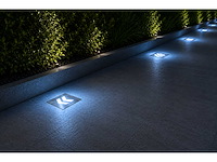 6 x led trapverlichting 3w - blauw – ip54 – oniks - afbeelding 1 van  5