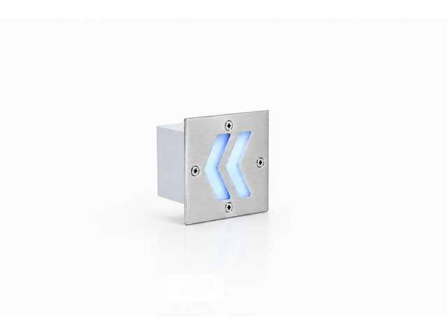6 x led trapverlichting 3w - blauw – ip54 – oniks - afbeelding 3 van  6