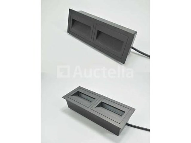 6 x led trapverlichting – 3w – 3000k warm wit – ip65 – rechthoekig – ly06 - afbeelding 2 van  4