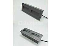 6 x led trapverlichting – 3w – 3000k warm wit – ip65 – rechthoekig – ly06 - afbeelding 2 van  4