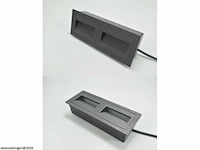 6 x led trapverlichting – 3w – 3000k warm wit – ip65 – rechthoekig – ly06 - afbeelding 5 van  5