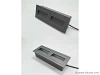6 x led trapverlichting – 3w – 3000k warm wit – ip65 – rechthoekig – ly06 - afbeelding 4 van  4