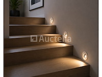 6 x led trapverlichting 3w – 4000k neutraal wit - matchroom – ip20 – yakut - afbeelding 2 van  5