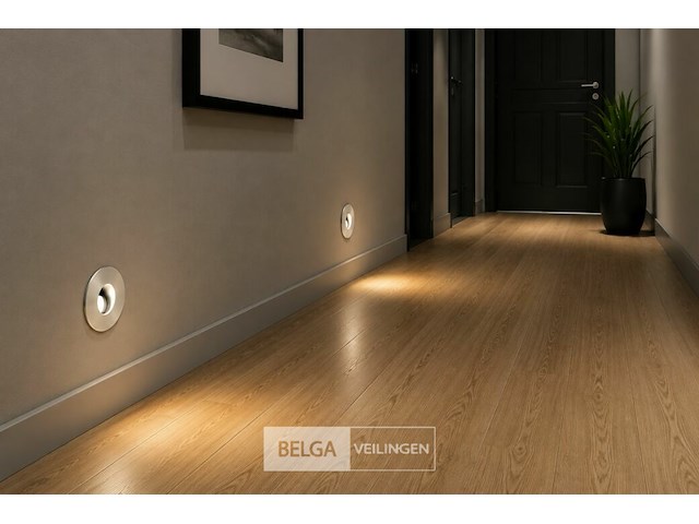 6 x led trapverlichting 3w – 4000k neutraal wit - matchroom – ip20 – yakut - afbeelding 1 van  6