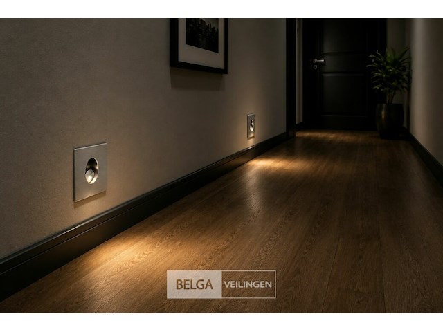 6 x led trapverlichting 3w – 4000k neutraal wit - matchroom – ip20 – zümrüt - afbeelding 2 van  6