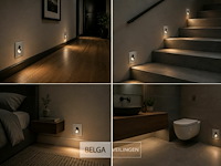 6 x led trapverlichting 3w – 4000k neutraal wit - matchroom – ip20 – zümrüt - afbeelding 4 van  6