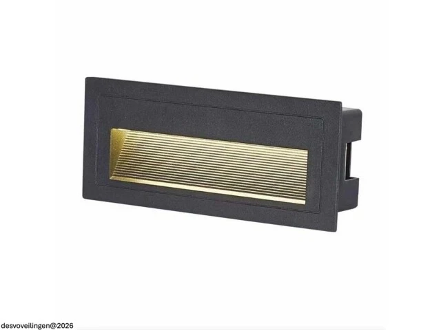 6 x led trapverlichting – 6w – 3000k warm wit – ip65 – rechthoekig – ly05 - afbeelding 3 van  6