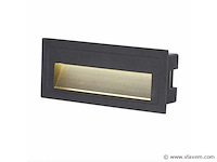 6 x led trapverlichting – 6w – 3000k warm wit – ip65 – rechthoekig – ly05 - afbeelding 2 van  5