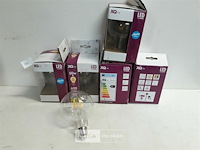 6 x led vervanglamp grote peer e27 6w - afbeelding 1 van  3