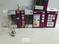 6 x led vervanglamp grote peer e27 6w - afbeelding 3 van  3