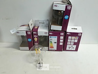 6 x led vervanglamp grote peer e27 6w - afbeelding 1 van  3