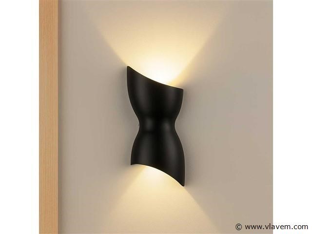 6 x led wandlamp – torso design – 10w – 3500k neutraal wit – sw-159 - afbeelding 3 van  4