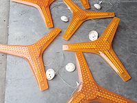 6 x licht uit luchthaven design by willem van der sluis en hugo timmermans made in italy bij luceplan-aircon d50 in goede staat, l 900mm b900mm h 60mm - afbeelding 9 van  10