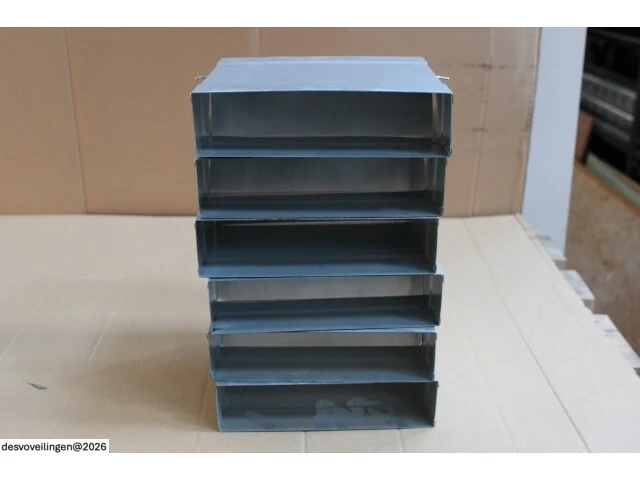 6 x mecano terugslagklep horiz. 55x220 - afbeelding 2 van  4