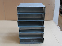 6 x mecano terugslagklep horiz. 55x220 - afbeelding 1 van  3