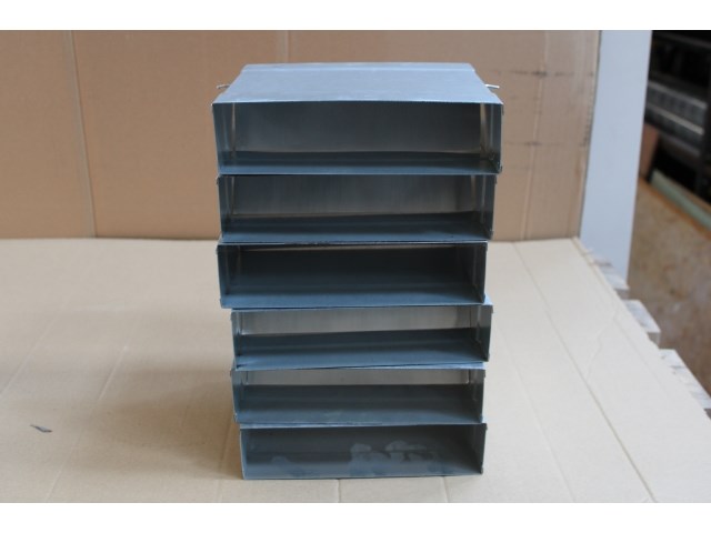 6 x mecano terugslagklep horiz. 55x220 - afbeelding 1 van  6