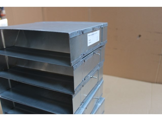 6 x mecano terugslagklep horiz. 55x220 - afbeelding 5 van  6