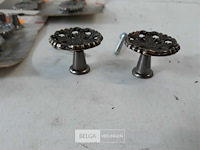 6 x meubeltop zamak verbronsd 35 mm 2 stuks - afbeelding 3 van  3