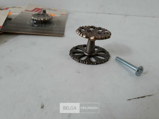 6 x meubeltop zamek verbronsd 35 mm - afbeelding 3 van  3