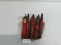 6 x montagebeitel 13 cm