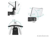 6 x novalight led breedstraler 30 watt met pir - afbeelding 2 van  7