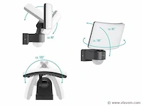 6 x novalight led breedstraler 30 watt met pir - afbeelding 2 van  7