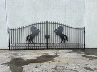 6 x ongebruikte dubbele poorten - 5960mm - horse - afbeelding 9 van  9