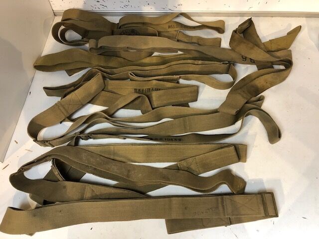 6 x paar britse militaire brancardriemen wo2 - afbeelding 1 van  3