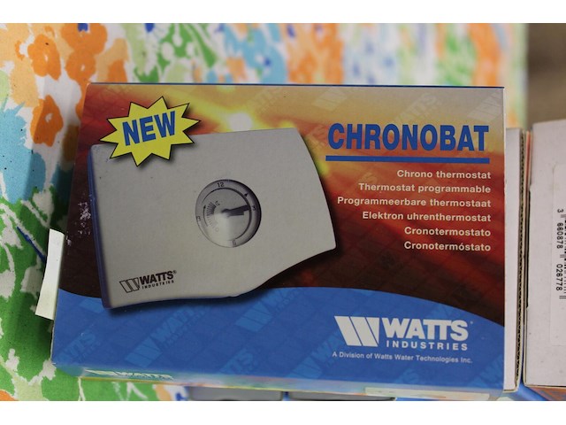 6 x programmeerbare thermostaat watts - afbeelding 1 van  1