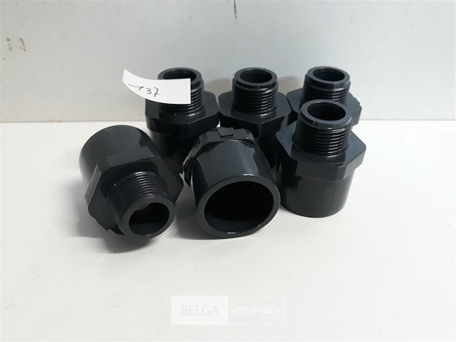 6 x puntstuk drukleiding 32/40 ¾ m - afbeelding 3 van  3