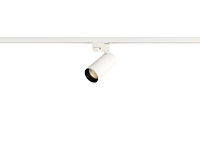 6 x railspot gu10 armatuur cilinder zand wit met zwart ring draaibaar - afbeelding 1 van  8