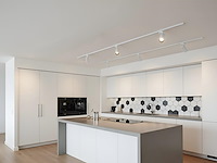 6 x railspot gu10 armatuur cilinder zand wit met zwart ring draaibaar - afbeelding 7 van  8